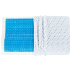 Poduszka KANGTO Wysoka Pianka memory 30 x 50 cm Biały