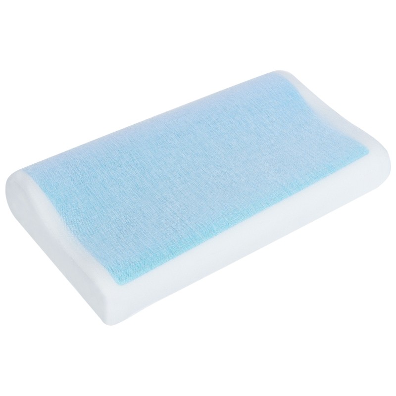 Poduszka KANGTO Wysoka Pianka memory 30 x 50 cm Biały