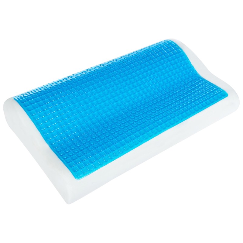 Poduszka KANGTO Wysoka Pianka memory 30 x 50 cm Biały