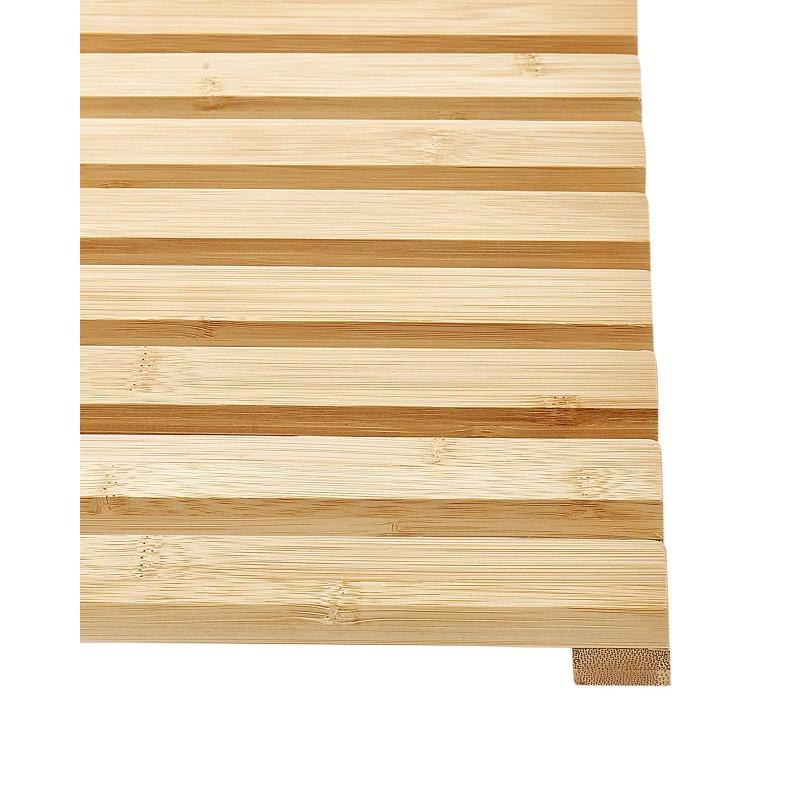 Mata łazienkowa bambusowa 53 x 36 cm jasne drewno BARTOW