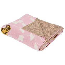 Koc NERAI Bawełna 130 x 170 cm Kolorowy