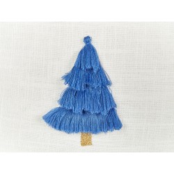 Zestaw 2 poduszek dekoracyjnych SKIMMIA Bawełna 45 x 45 cm Biały Wzór świąteczny