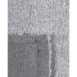 Dywan shaggy 80 x 150 cm jasnoszary DEMRE