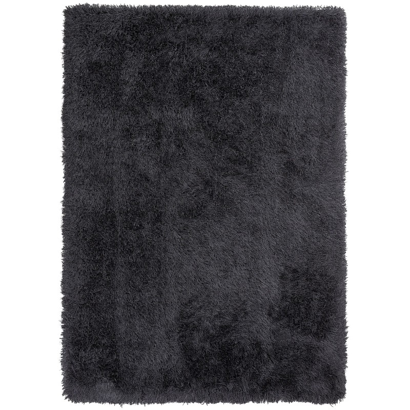 Dywan shaggy 160 x 230 cm czarny CIDE