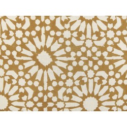 Poduszka dekoracyjna CEIBA Bawełna 45 x 45 cm Beżowy Wzór geometryczny