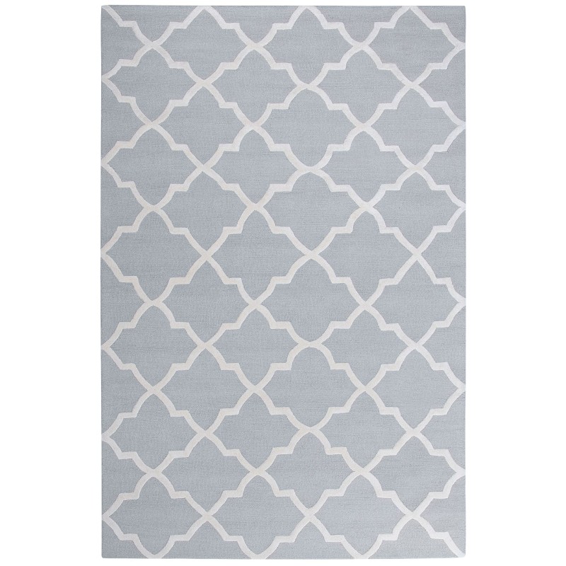 Dywan bawełniany 200 x 300 cm szary SILVAN