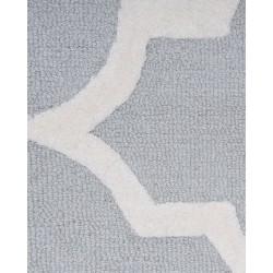 Dywan bawełniany 200 x 300 cm szary SILVAN