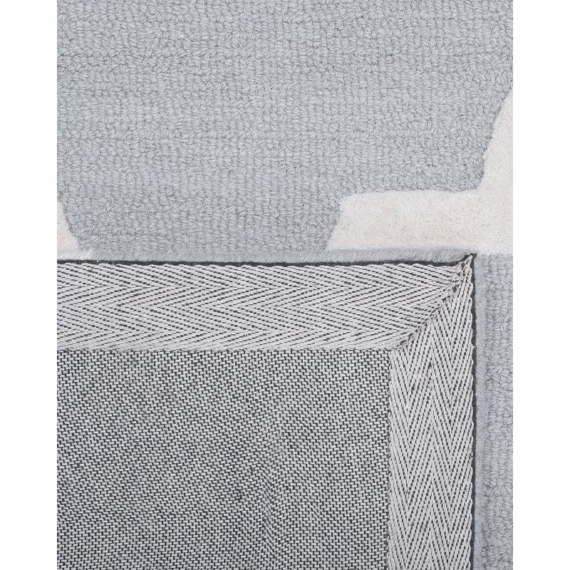 Dywan bawełniany 200 x 300 cm szary SILVAN