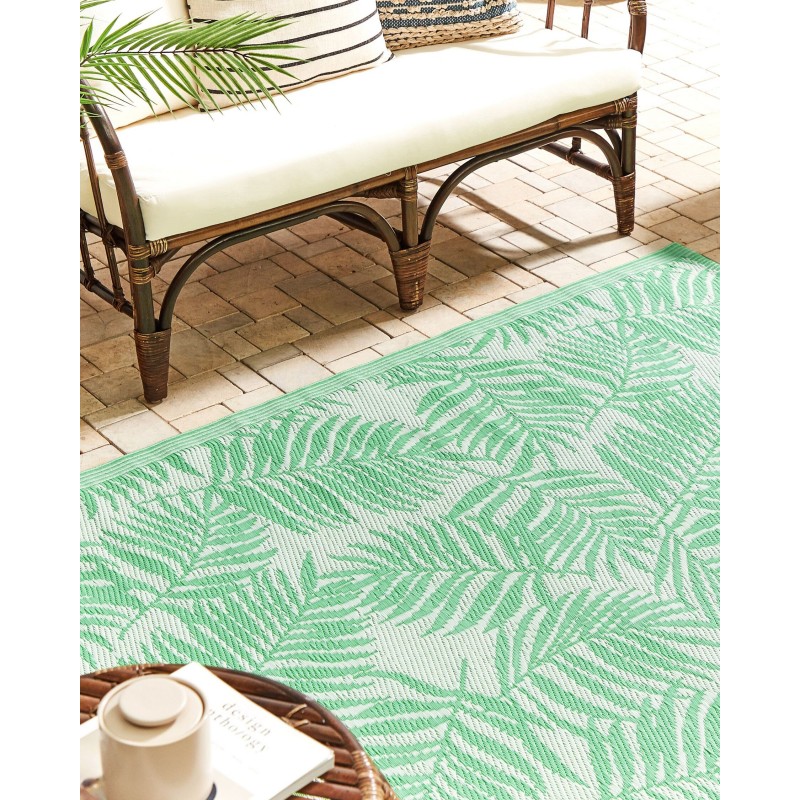 Dywan zewnętrzny 120 x 180 cm jasnozielony KOTA