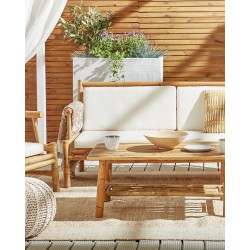 Dywan z juty 160 x 230 cm beżowy ABANA