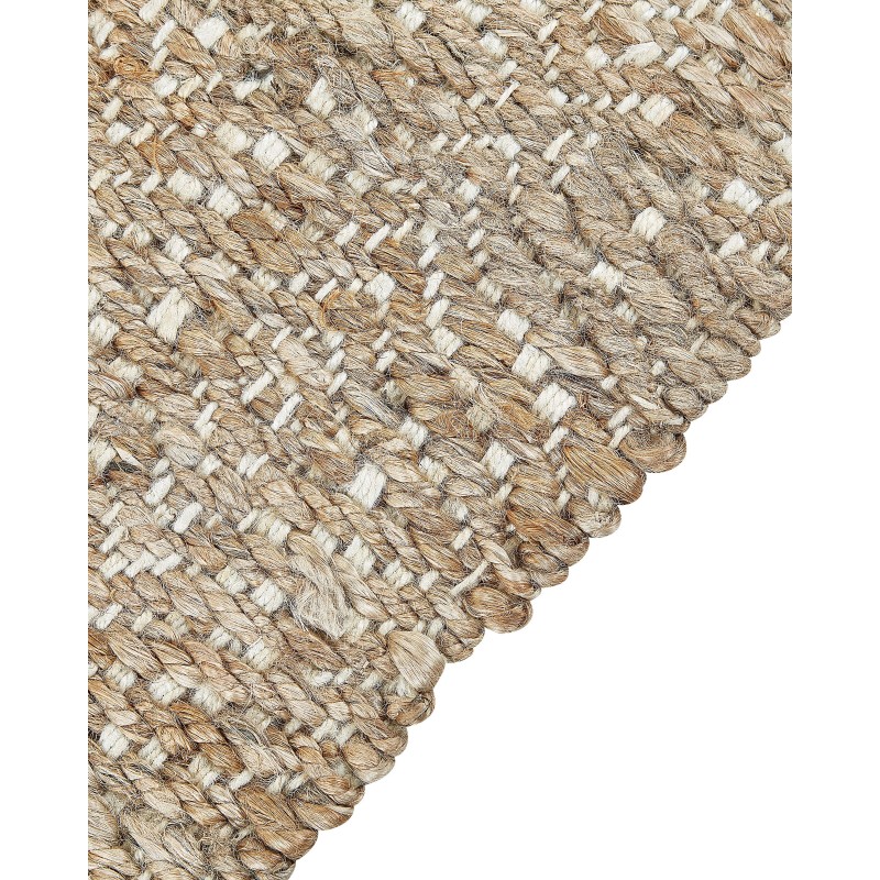 Dywan z juty 160 x 230 cm beżowy ABANA