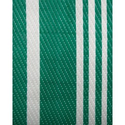 Dywan zewnętrzny 90 x 180 cm zielono-biały HALDIA