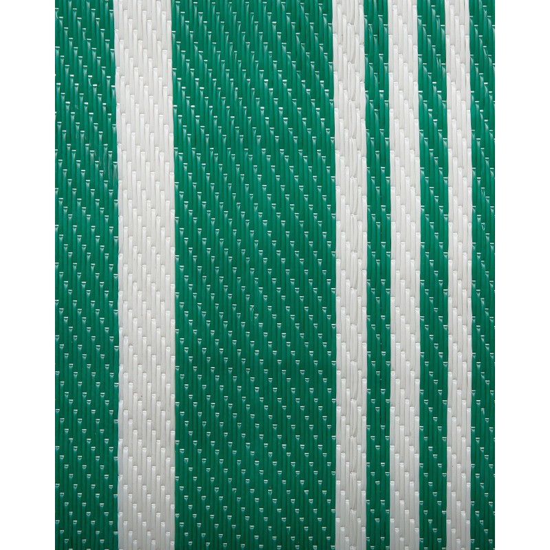 Dywan zewnętrzny 90 x 180 cm zielono-biały HALDIA