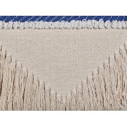 Poduszka dekoracyjna SOFCA Bawełna 45 x 45 cm Beżowy Wzór geometryczny