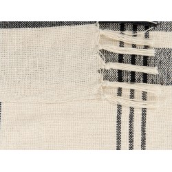 Koc YUVALI Bawełna 130 x 170 cm Biały