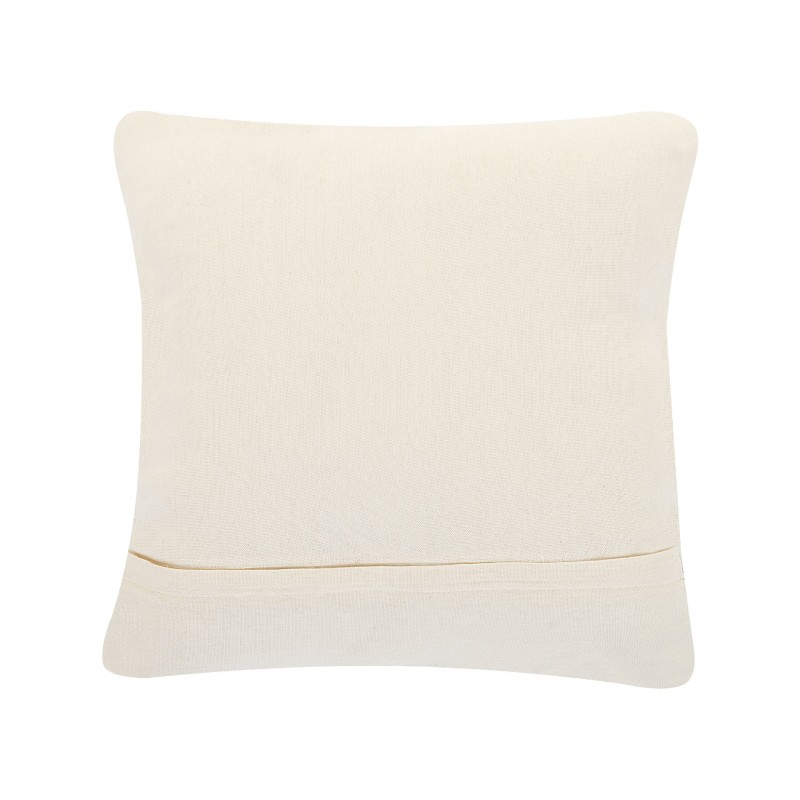 Zestaw 2 poduszek dekoracyjnych NICAEA Bawełna 45 x 45 cm Beżowy Wzór geometryczny