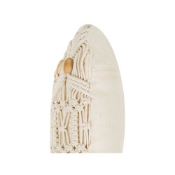 Zestaw 2 poduszek dekoracyjnych NICAEA Bawełna 45 x 45 cm Beżowy Wzór geometryczny