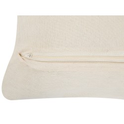 Zestaw 2 poduszek dekoracyjnych NICAEA Bawełna 45 x 45 cm Beżowy Wzór geometryczny