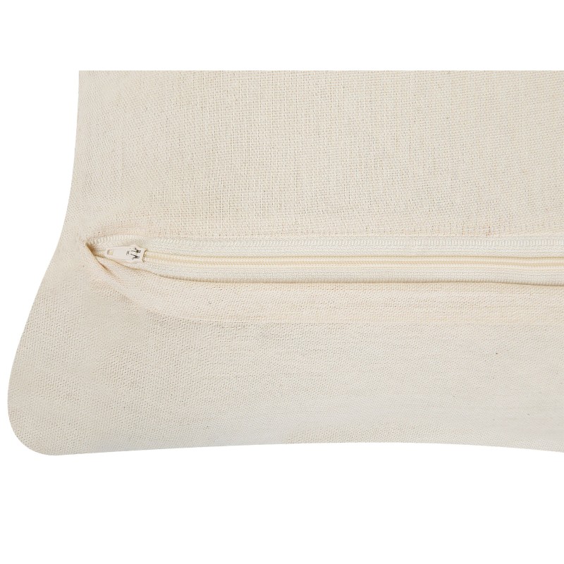 Zestaw 2 poduszek dekoracyjnych NICAEA Bawełna 45 x 45 cm Beżowy Wzór geometryczny