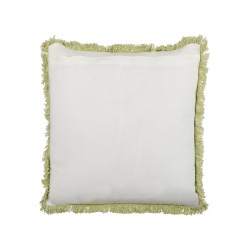 Zestaw 2 poduszek dekoracyjnych FILIX Bawełna 45 x 45 cm Zielony Wzór kwiatowy