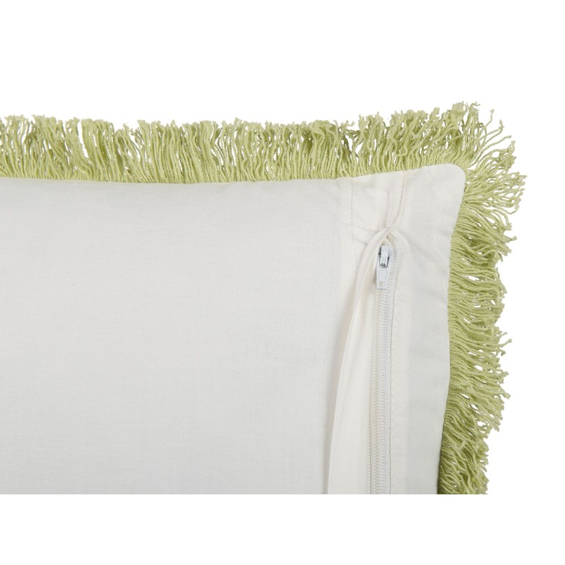 Zestaw 2 poduszek dekoracyjnych FILIX Bawełna 45 x 45 cm Zielony Wzór kwiatowy