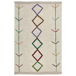 Dywan bawełniany 160 x 230 cm beżowy CETMI