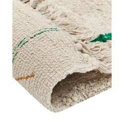 Dywan bawełniany 160 x 230 cm beżowy CETMI