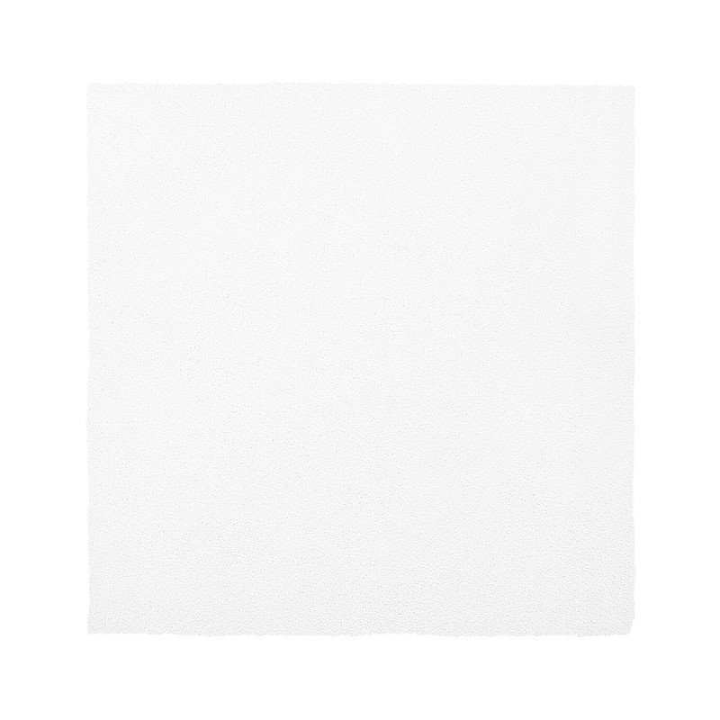 Dywan shaggy 200 x 200 cm biały DEMRE