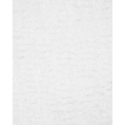 Dywan shaggy 200 x 200 cm biały DEMRE