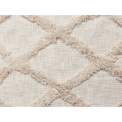 Koc GUNA Bawełna 130 x 180 cm Beżowy