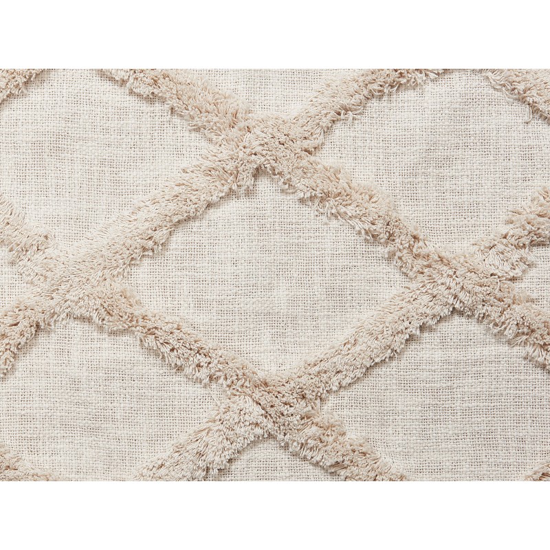 Koc GUNA Bawełna 130 x 180 cm Beżowy