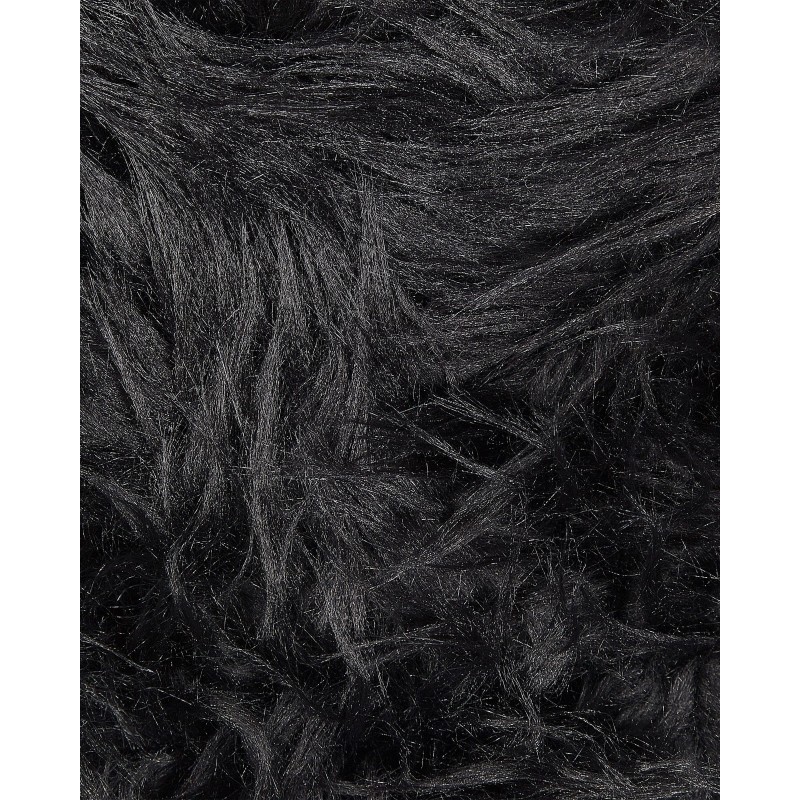 Sztuczna skóra owcza czarna MAMUNGARI