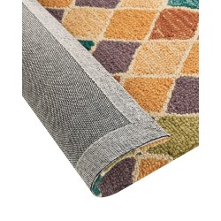 Dywan wełniany 80 x 150 cm wielokolorowy KESKIN