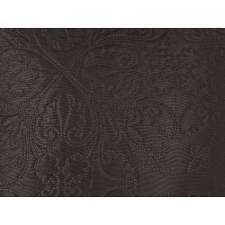 Narzuta na łóżko z poduszkami RAYEN 200 x 220 cm Brązowy