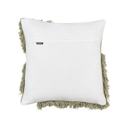 Zestaw 2 poduszek dekoracyjnych SOURWOOD Bawełna 45 x 45 cm Jasnozielony Wzór geometryczny