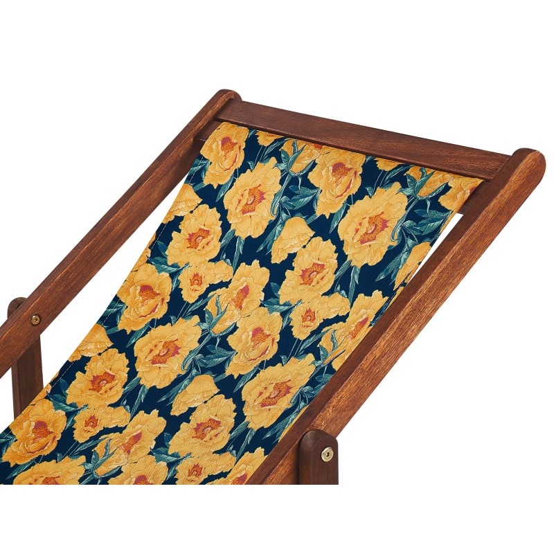 Zestaw 2 wymiennych tkanin do leżaków ogrodowych ANZIO/AVELLINO Kolorowy