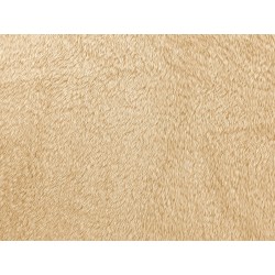 Koc NAMDU 125 x 150 cm Piaskowy