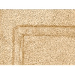 Koc NAMDU 125 x 150 cm Piaskowy