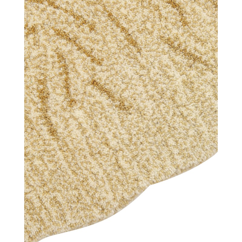 Dywan dziecięcy wełniany wilk 100 x 160 cm beżowy BALTO