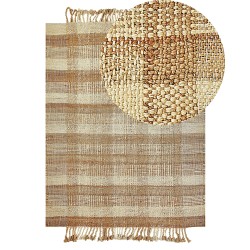 Dywan z juty 140 x 200 cm beżowy BERISSA
