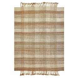 Dywan z juty 140 x 200 cm beżowy BERISSA