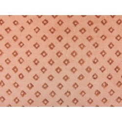 Zestaw 2 poduszek dekoracyjnych RHODOCOMA Welur 45 x 45 cm Różowy Wzór geometryczny