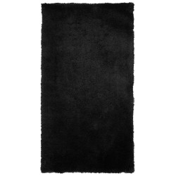 Dywan shaggy 80 x 150 cm czarny EVREN