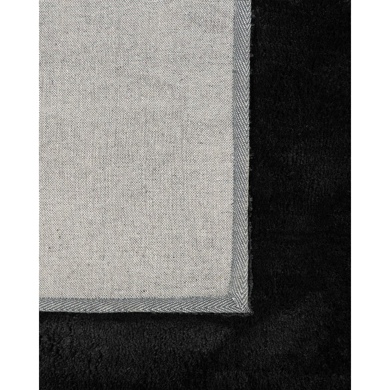Dywan shaggy 80 x 150 cm czarny EVREN