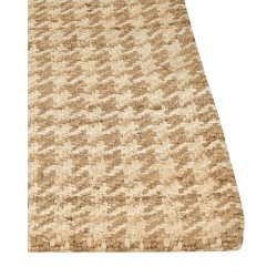 Dywan z juty 80 x 300 cm beżowy ARAPTEPE