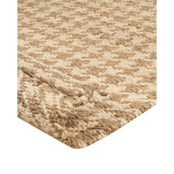 Dywan z juty 80 x 300 cm beżowy ARAPTEPE