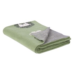 Koc RUSAMI Bawełna 130 x 170 cm Zielony