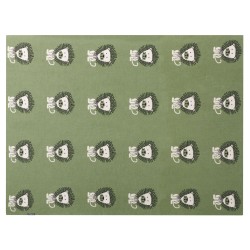 Koc RUSAMI Bawełna 130 x 170 cm Zielony