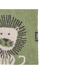 Koc RUSAMI Bawełna 130 x 170 cm Zielony