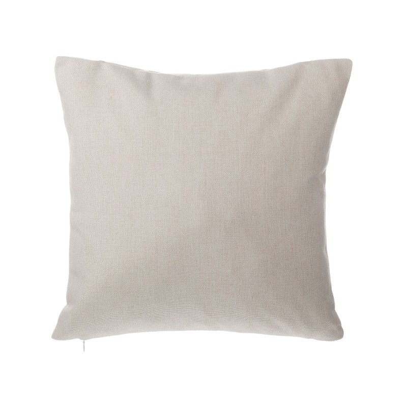 Zestaw 2 poduszek dekoracyjnych GAURA 45 x 45 cm Jasnobeżowy Jednolity